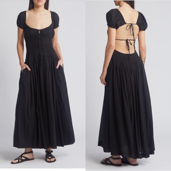 Free People Dresses & Skirts - Free People Feeling Bonita Midi Dress in Black